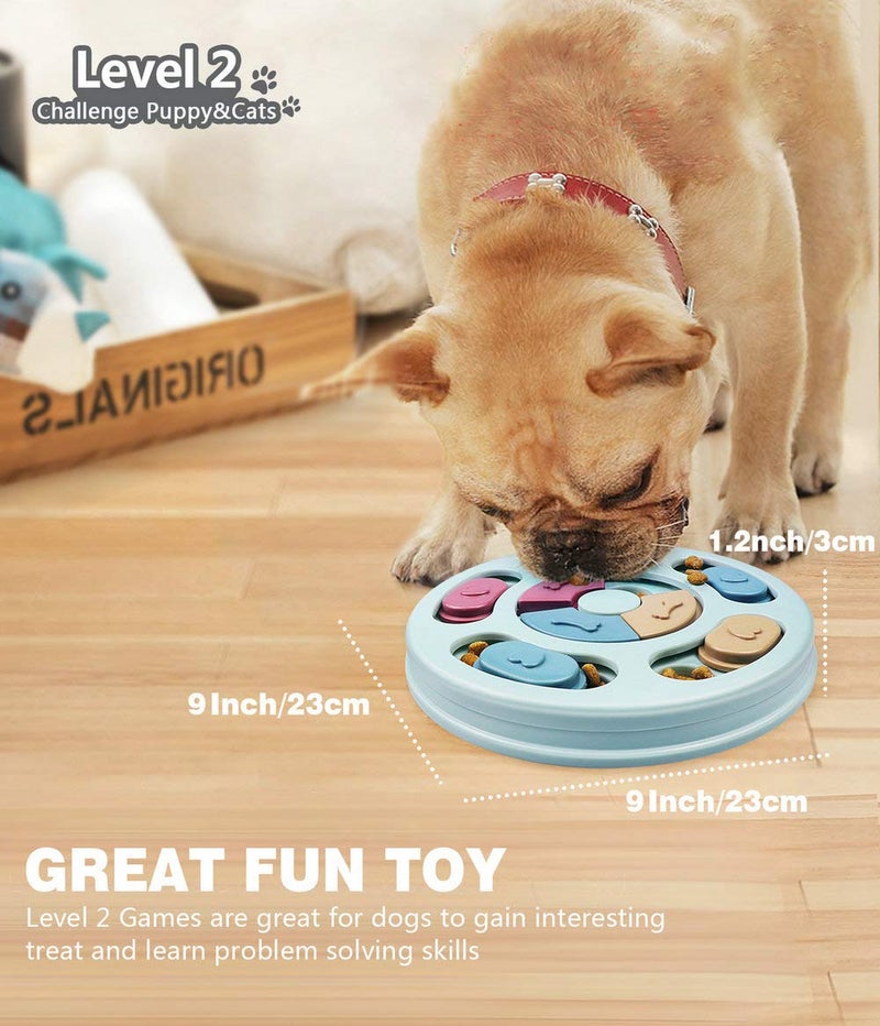 Joansan Dog Puzzle Toys, Interactive Dogs Game, Pets Enrichment Toys for Puppy Mentally Stimulating Feeding Dispenser Dog Treat Puzzle Feeder for Small,Medium and & Large Dogs Brain Training - Image 4